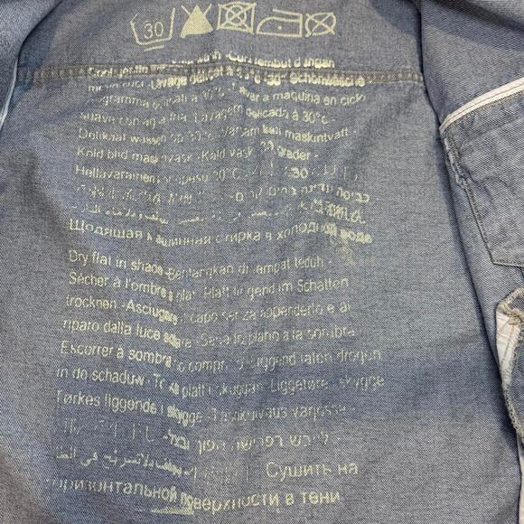 Neuw Denim Jacket Medium Wash Classic Fit Men's M 90s  Streetwear Vibes - Picture 4 of 6